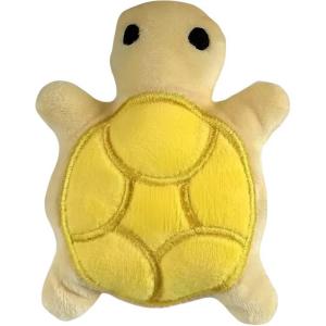 Разноцветный плюшевый брелок в виде черепашки высота 7см/11см ROUERXIONG, желтый