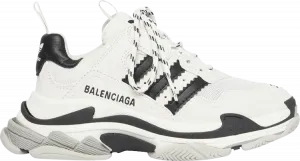 Кроссовки Adidas x Balenciaga Wmns Triple S Sneaker White, белый