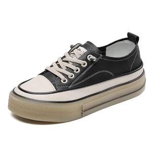 Нескользящие и износостойкие легкие низкие кроссовки для женщин Devanro, Black