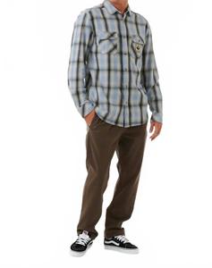 Фланелевая рубашка Saltwater Culture в цвете Sparky Blue Rip Curl