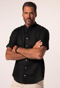 Рубашка MANCHES COURTES ET COL OFFICIER. COUPE MODERN FIT. JP1880, черный