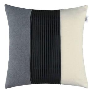 Наволочка Schöner Wohnen Kollektion Scan, полиэстер/хлопок - 45 x 45 см - серый