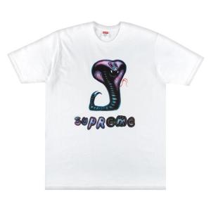 Футболка Supreme Snake Tee 'White', белый
