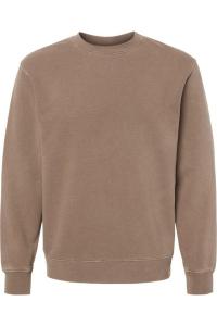 Independent Trading Co. Толстовка средней плотности с круглым вырезом, пигментированная, цвет pigment clay