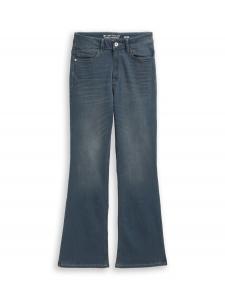 Расклешенные джинсы TOM TAILOR Stella, Blue Denim
