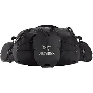 Arcteryx Безразмерная уличная сумка из нейлона черная унисекс