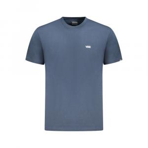 Синяя хлопковая мужская футболка Vans