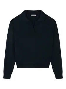 Поло из шерстяной смеси Paul & Shark, синий