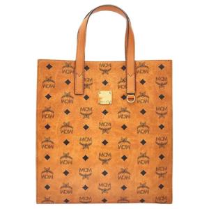 Сумка-тоут Visetos из лакированного холста, через плечо, мужская унисекс MCM