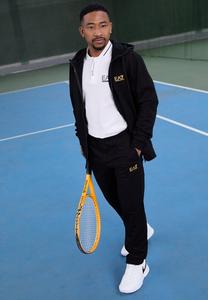 Спортивный костюм TRAIN CORE TRACK SUIT HOODIE SET EA7 Emporio Armani, черный