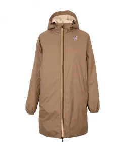 Бежевое пальто Эйфелева «Исторсетто» K-Way, бежевый