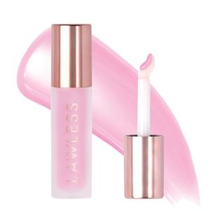 Забудьте о филлерах! Блеск для губ, увеличивающий объем и разглаживающий морщины. LAWLESS, .11 oz/3.3 mL, Strawberry Milkshake