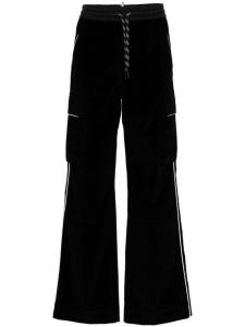 Moncler Grenoble вельветовые спортивные брюки, черный