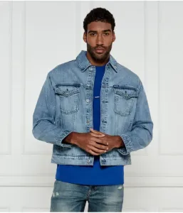 Джинсовая куртка Dex regular fit Hugo Blue, синий