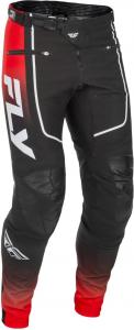 Велосипедные штаны Fly Racing Rayce для горного и BMX велосипеда, защитные штаны., Red/Black/White