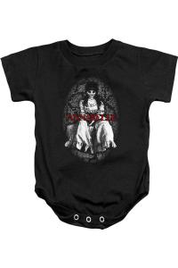 Детский комбинезон Аннабель Аннабель на кнопках Gildan, черный