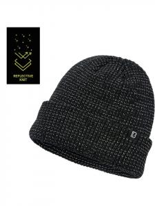 Brandit Шапка-бини "Reflection Beanie" черного цвета