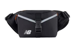 New Balance Тканевая поясная сумка через плечо унисекс черная, Black