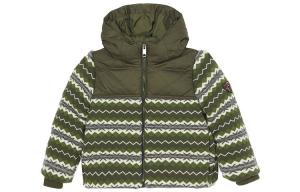 Детский пуховик Burberry, цвет Moss Green