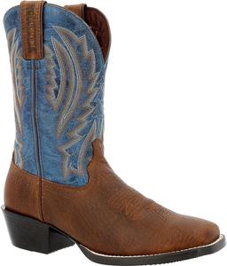 Мужские вестерн-сапоги Durango Westward темно-каштановые и черный оникс