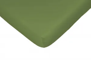 Простыня CASATEX "Джерри", удобная в надевании благодаря высокой эластичности 90-100х190-200 см, 1 шт., зеленый