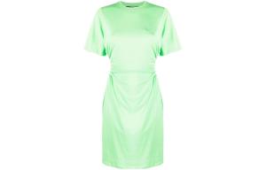 Футболка с вырезами KARL LAGERFELD / Karl Lagerfeld Jeans, зеленая