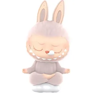 Фигурка Pop Mart Labubu The Monsters Lazy Yoga Series Sleepy Style (упаковано в пакет), серый