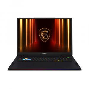 Игровой ноутбук MSI Raider 18 HX AI A2XWIG, 18'', 64 ГБ/4 ТБ, Ultra 9 285HX, RTX 5080, черный, английская клавиатура