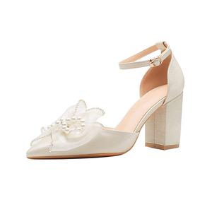 Туфли на высоком каблуке, женские, абрикосового цвета BIGTREE, Apricot