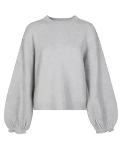 Вязаный свитер с длинными рукавами Rotate Birger Christensen, серый