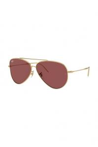 Солнцезащитные очки Lenny Kravitz x Aviator Reverse Ray-Ban, золотой