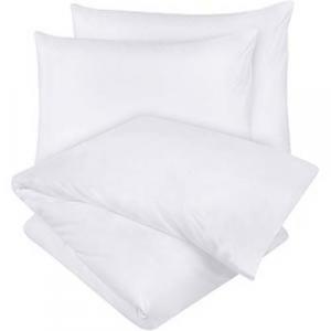 Комплект постельного белья Utopia Bedding, 3 предмета, 220х230/50x75 см, белый