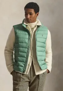 Пуховый жилет без рукавов colden, который можно сложить и упаковать. Polo Ralph Lauren, Light Green