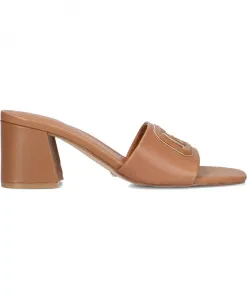 Элегантные сандалии верблюжьего цвета Guess, коричневый