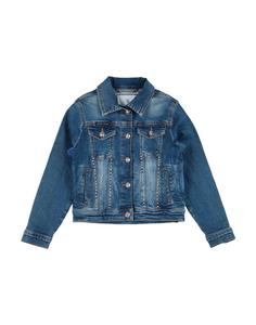 Джинсовая куртка для девочек Philipp Plein, синий