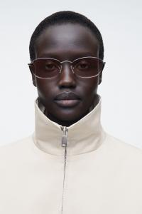 Солнцезащитные очки кошачий глаз COS, цвет Różowy/Srebrzysty