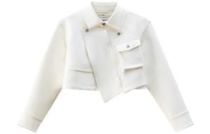 Feng Chen Wang Короткое пальто женское белое