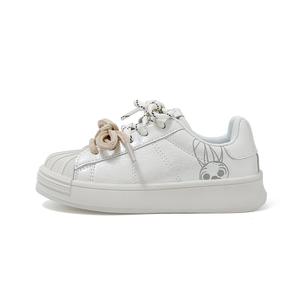 Женские низкие кроссовки для скейтбординга с противоскользящими амортизаторами и износостойкими свойствами Disney, Light Beige