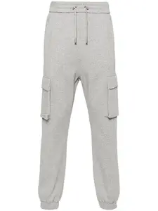 Спортивные брюки с логотипом BALMAIN, серый