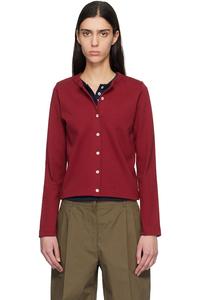 Flore Flore Кардиган с красным маком