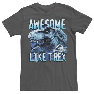 Мужская футболка Jurassic World Two Awesome Like T-Rex Licensed Character