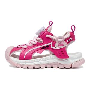 Детские сандалии с противоскользящей подошвой, амортизирующие, устойчивые к истиранию, дышащие Disney, розовый