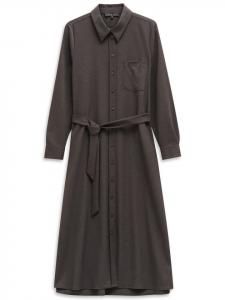 Платье-рубашка 280-темно-серого цвета Bugatti