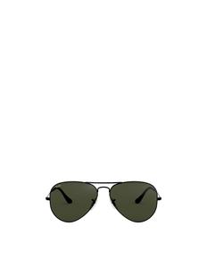 Солнцезащитные очки-авиаторы в оправе Ray-Ban, черный