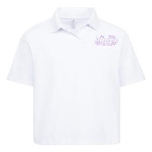 Рубашка-поло для девочек Converse Boxy