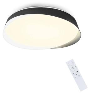 Светодиодный потолочный светильник Nettlife Beatrix, черный - пластик - 42 x 8 x 42 см