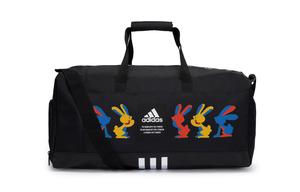 Adidas Спортивная сумка с рядом кроликов, A Row of Rabbits