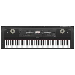 Yamaha DGX-670 88-клавишный портативный рояль, черный, с адаптером питания и педалью DGX-670B