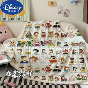 Disney Плед 200х230 см с флисовой подкладкой, дизайн Crayon Shin-Chan