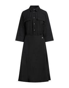 Платье миди Agnona, черный